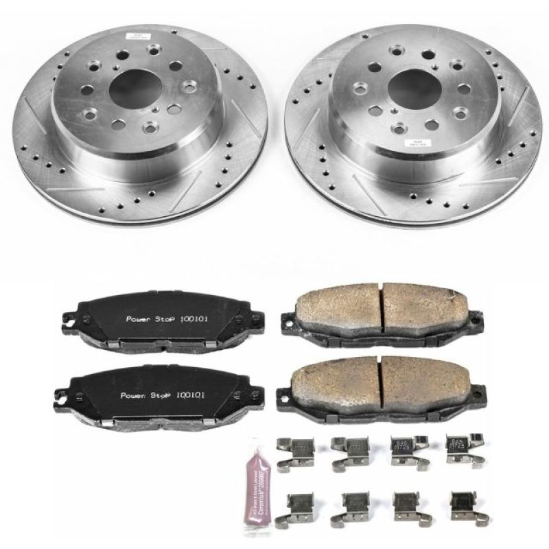 Power Stop 99-00 Lexus SC300 Rear Z23 Evolution Sport Brake Kit – The ...